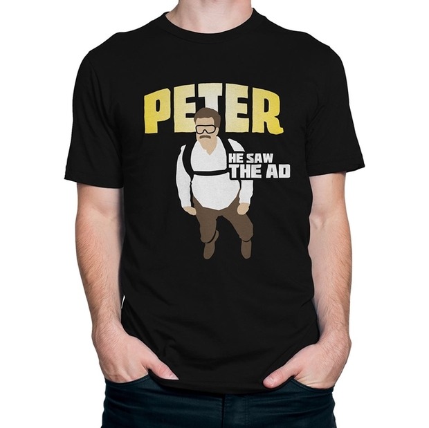 Peter Deadpool 2 T-Shirt - He Saw the Ad