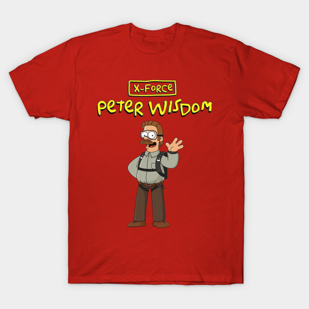 Peter Wisdom Deadpool T-Shirt