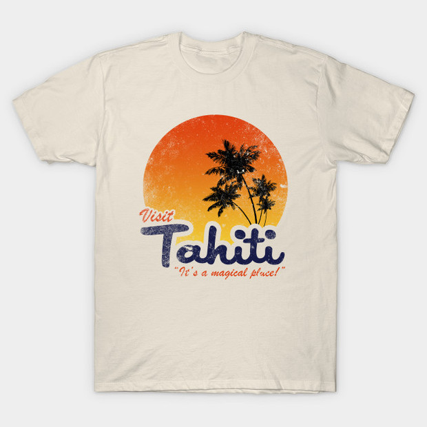 Visit Tahiti Agents of Shield T-Shirt - Project Tahiti Shirt