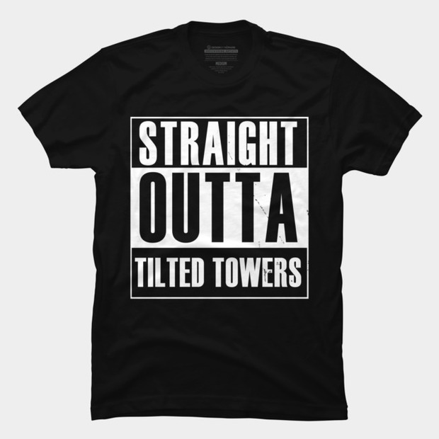 Straight Outta Tilted Towers Fortnite T-Shirt