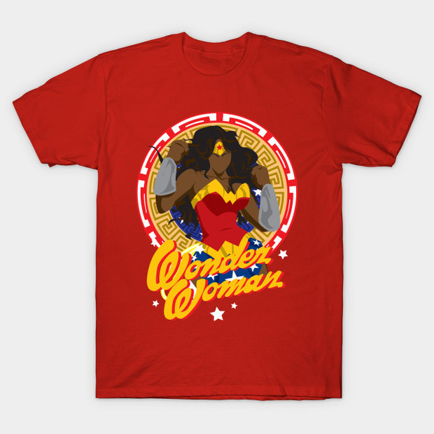 Black Wonder Woman T-Shirt - African American Wonder Woman Shirt