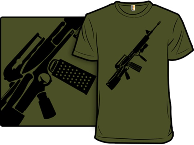 Kitchen Warfare Gun T-Shirt