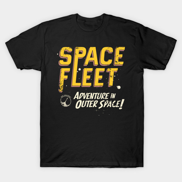 Black Mirror USS Callister Space Fleet T-Shirt