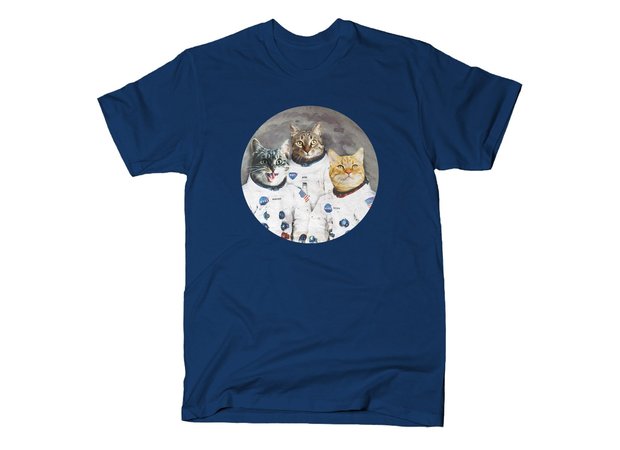 Catstronauts Astronaut Cats T-Shirt