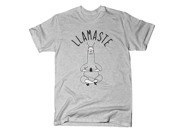 Llamaste Llama Namaste T-Shirt