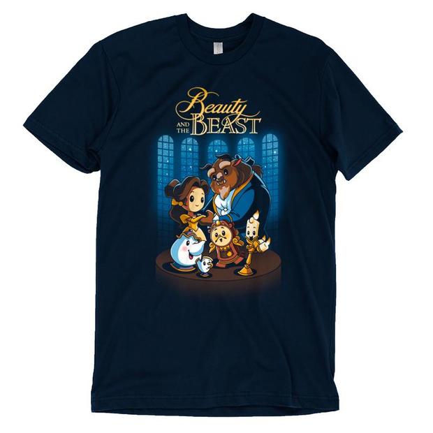 Official Disney Beauty and the Beast Characters T-Shirt