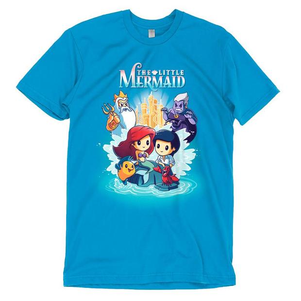Official Disney The Little Mermaid Movie Poster T-Shirt
