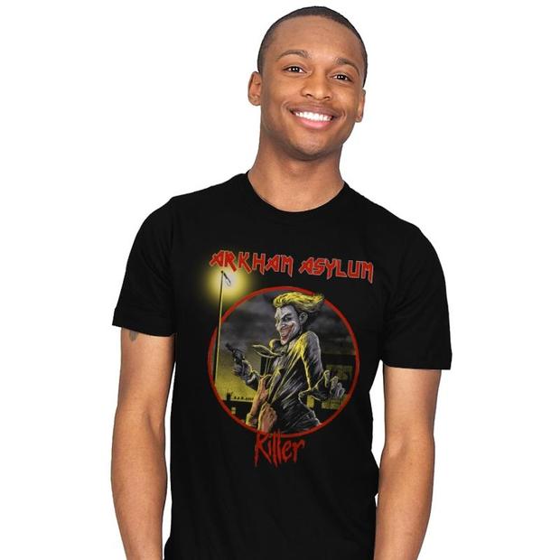 Joker Iron Maiden Arkham Asylum T-Shirt