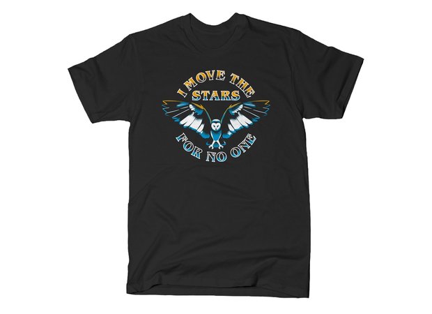 I Move the Stars for No One David Bowie Labyrinth T-Shirt