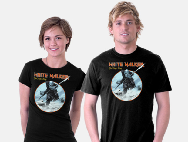 White Walker Iron Maiden T-Shirt