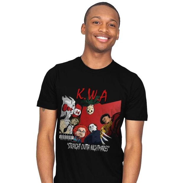 Killers With Attitude Straight Outta Nightmares T-Shirt