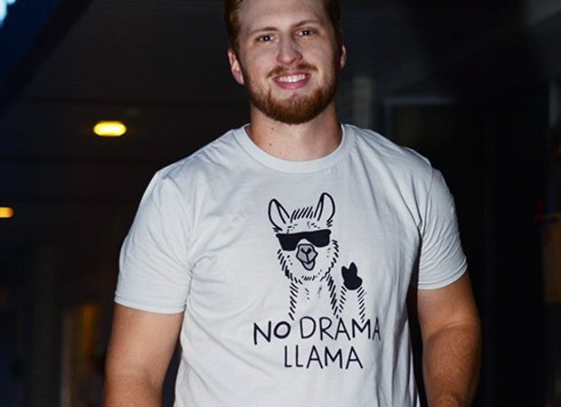 No Drama Llama Peace Sign T-Shirt