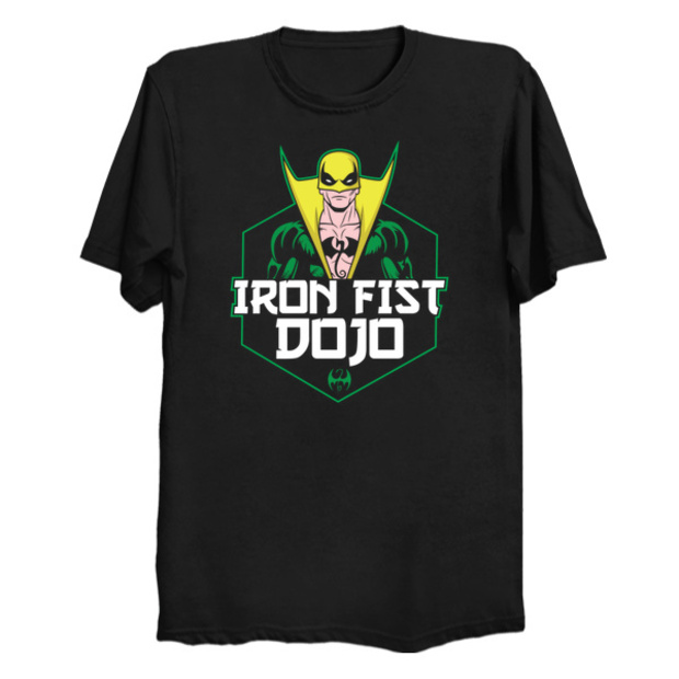 Iron Fist Dojo Comic Book T-Shirt