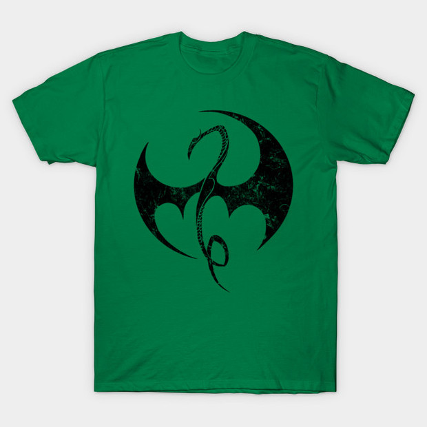 Iron Fist Dragon Tattoo T-Shirt