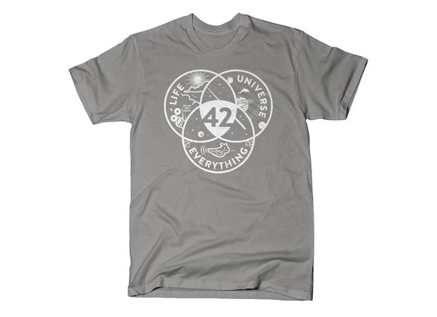 Life, the Universe and Everything 42 T-Shirt