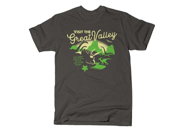 Visit The Great Valley Land Before Time T-Shirt