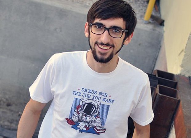 Dress for the Job You Want Astronaut T-Shirt
