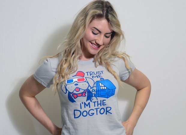 Trust Me, I'm The Dogtor Doctor Who Dog T-Shirt