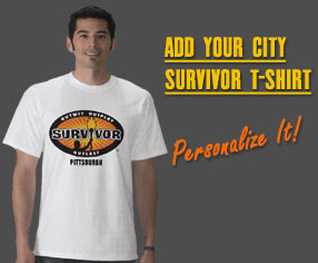 Survivor t shirts TV Show Logo tee Survivor Costumes